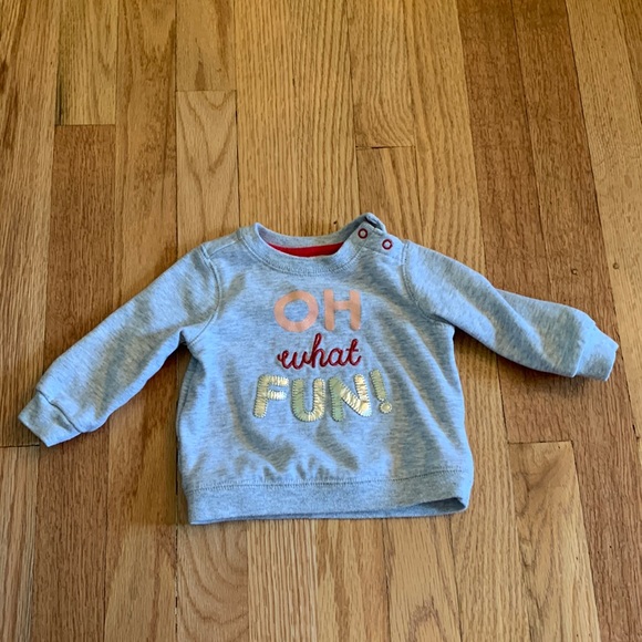 Cat & Jack Other - Oh what fun 🤩 Sweatshirt